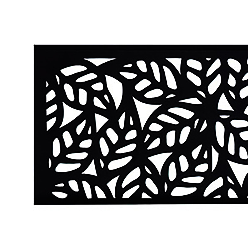 Jack Matrix Fence Extension Tropical_2410x600mm _Charcoal_1600X1600_DetailCrop