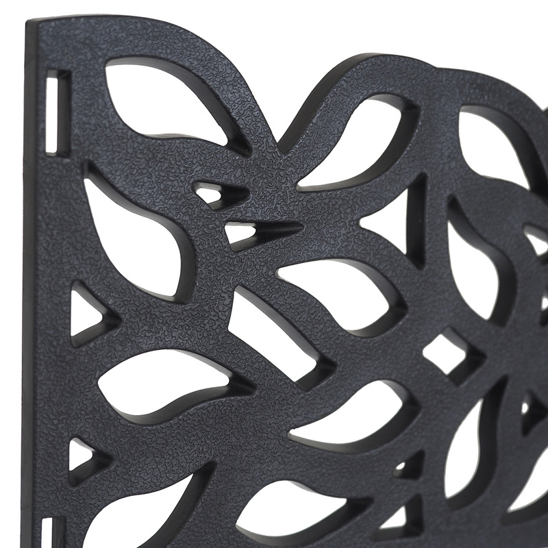 Jack Matrix Garden Edging Falling leaves_900 x 150mm_Charcoal_Detail_1600x1600