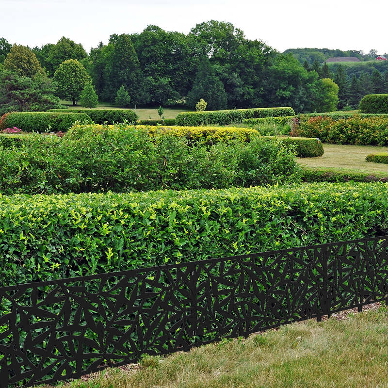 Jack Matrix Garden Edging Foliage_900x400mm_Charcoal_LS1_1600x1600px