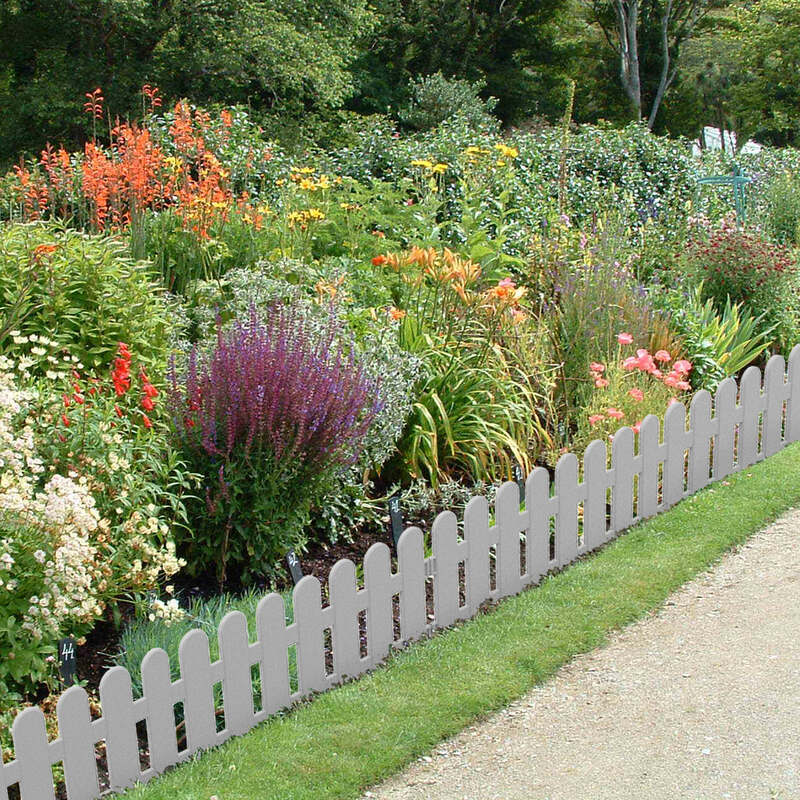 Matrix PICKET HALF ROUND Garden Edging panels Jack Matrix