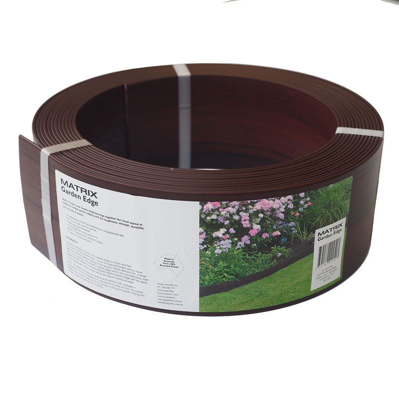 Matrix MAHOGANY Extruded Garden Edging Jack Matrix