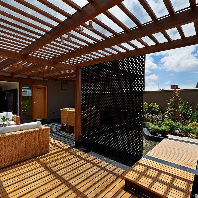 Matrix PRIVACY DIAMOND Lattice Screen Charcoal Jack Matrix