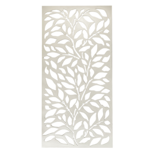 Matrix JUNGLE Decorative Screen with slim line Frame-Off White