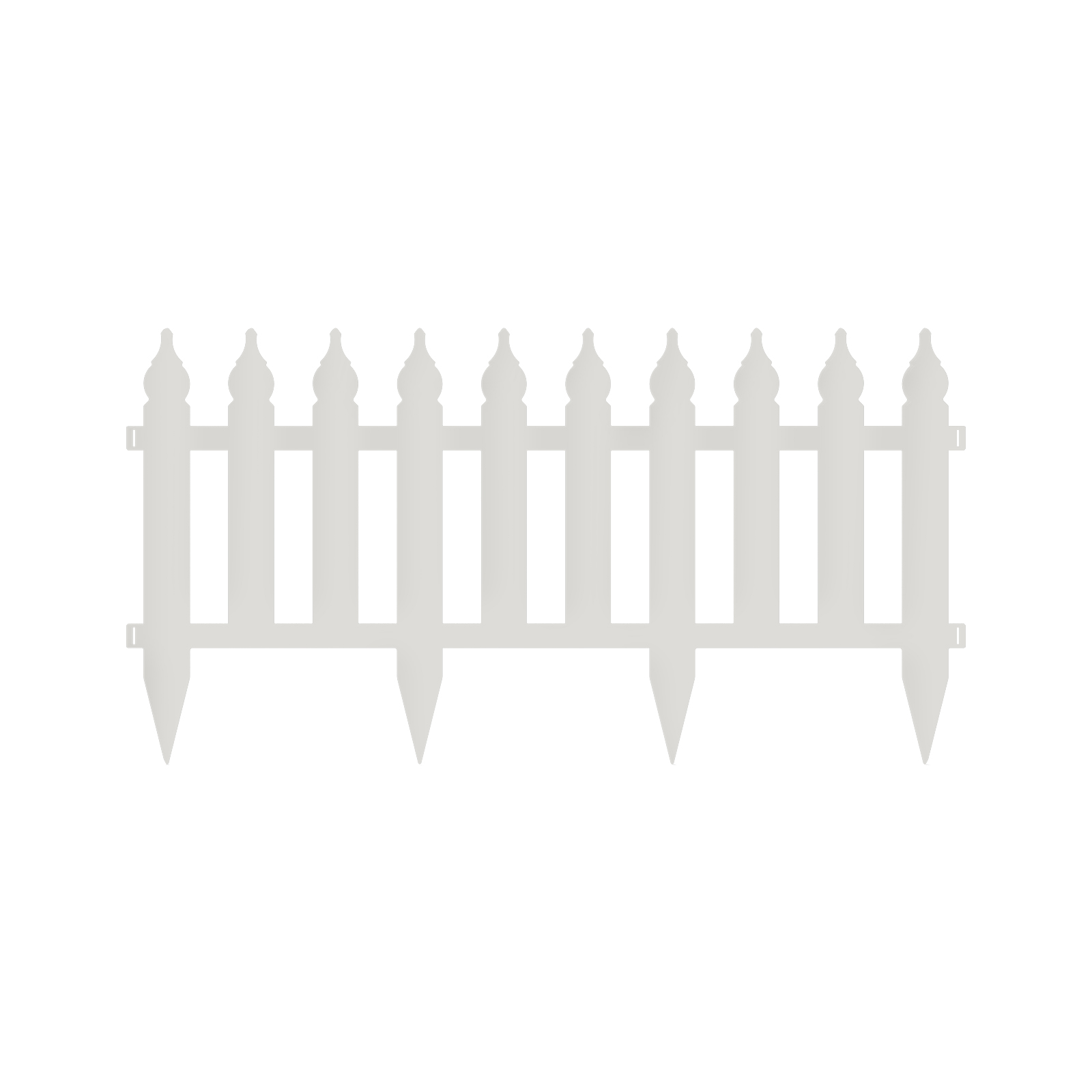 33723 Jack Matrix Garden Edging Windsor Picket 900x350x7mm Off White product hero