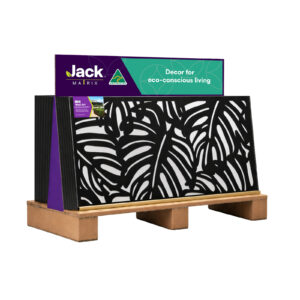 Matrix Wall Art Steel Display Pallet